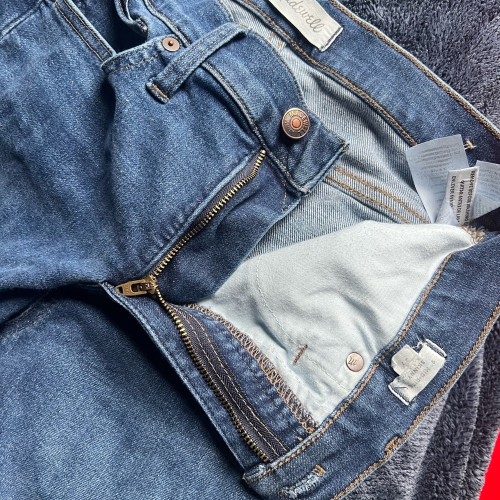 Madewell women  Denim Jeans in Deep Blue